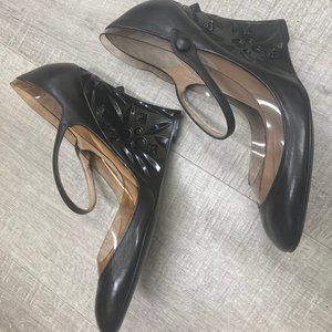 Valentino Wedge size 39 European 9 US Color Black